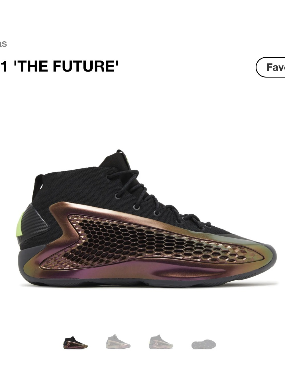 Adidas A E 1 The Future